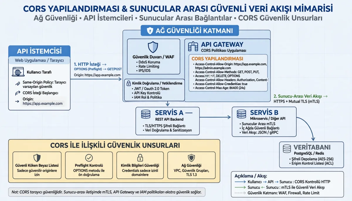 CORS Yapılandırmalarında Güvenlik Önlemleri