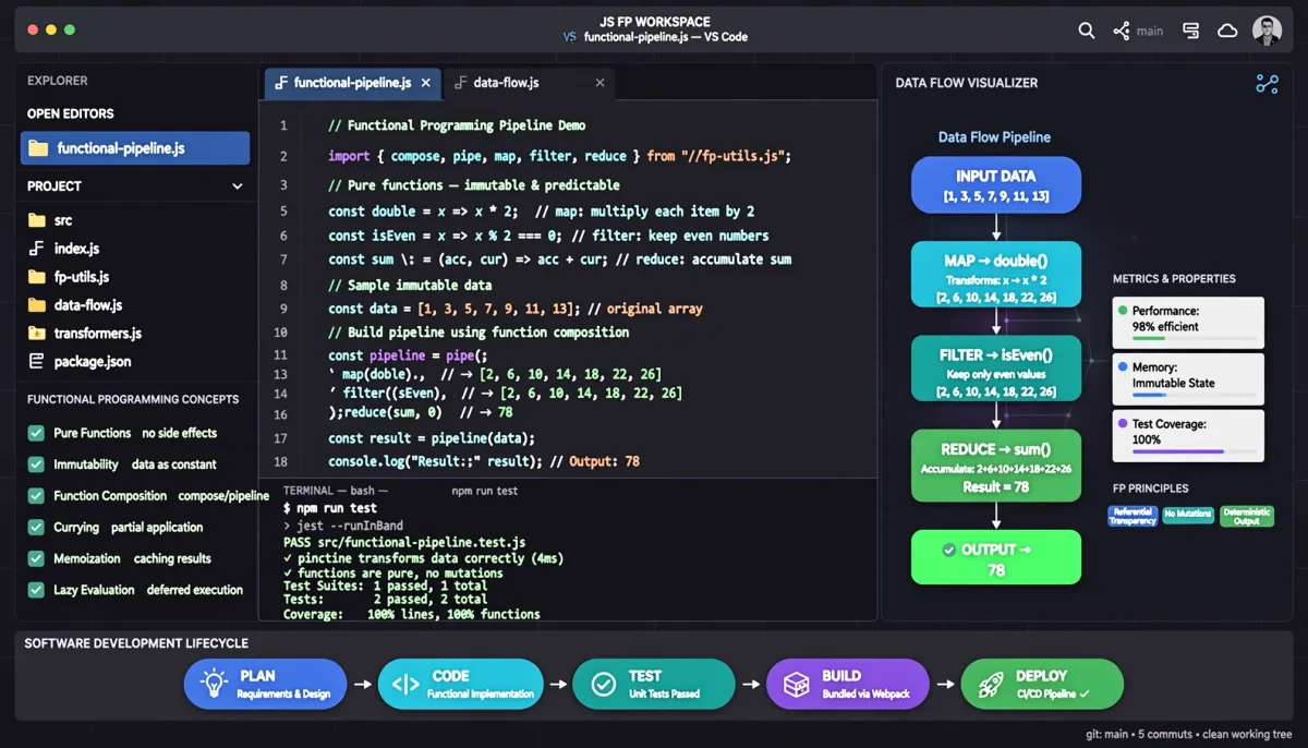 JavaScript ile Fonksiyonel Programlamaya Giriş
