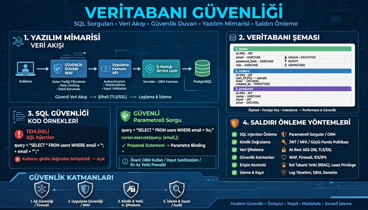 SQL Enjeksiyonu Nedir ve Nasıl Önlenir