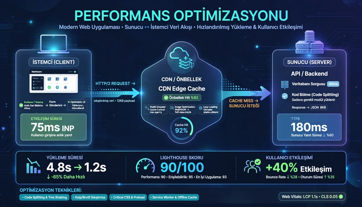 Tek Sayfa Uygulamaları İçin Performans Optimizasyonu Yöntemleri