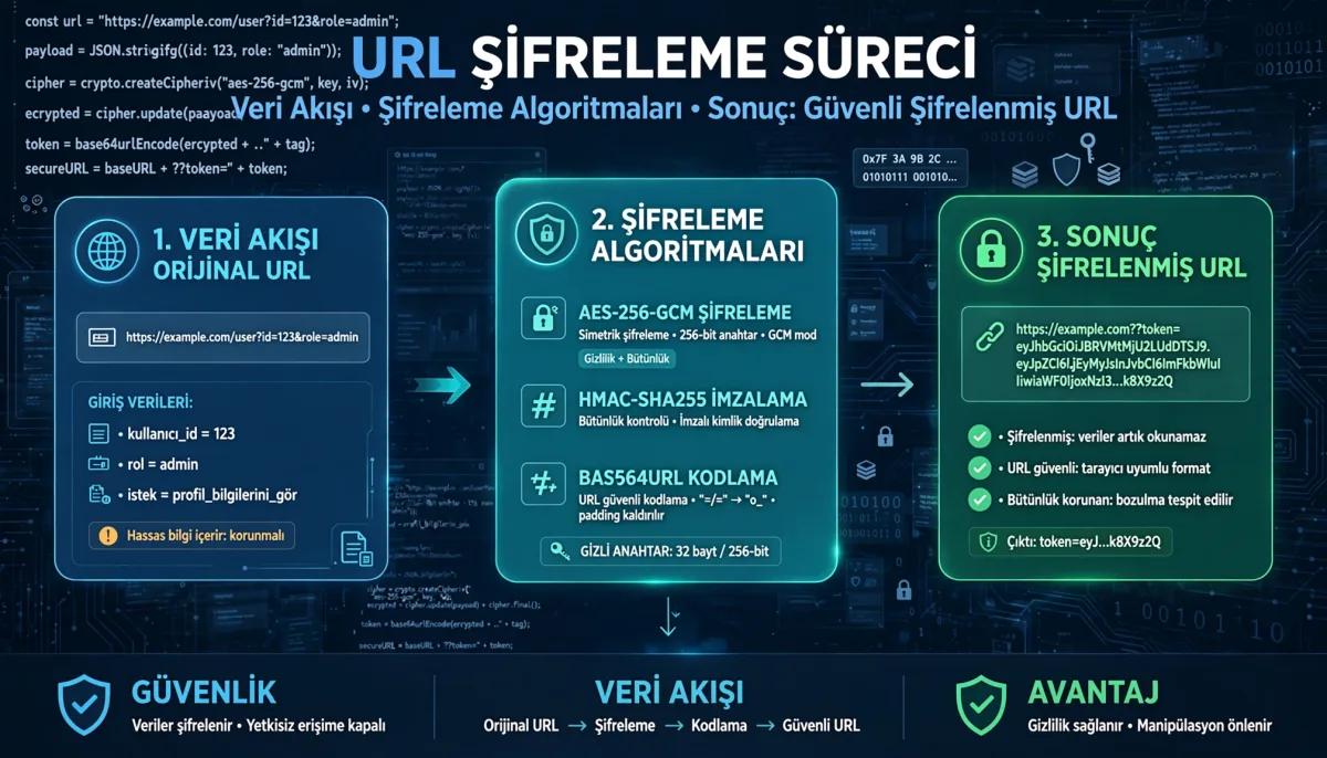 URL Şifreleme ve Çözme Yöntemleri Hakkında Bilgiler