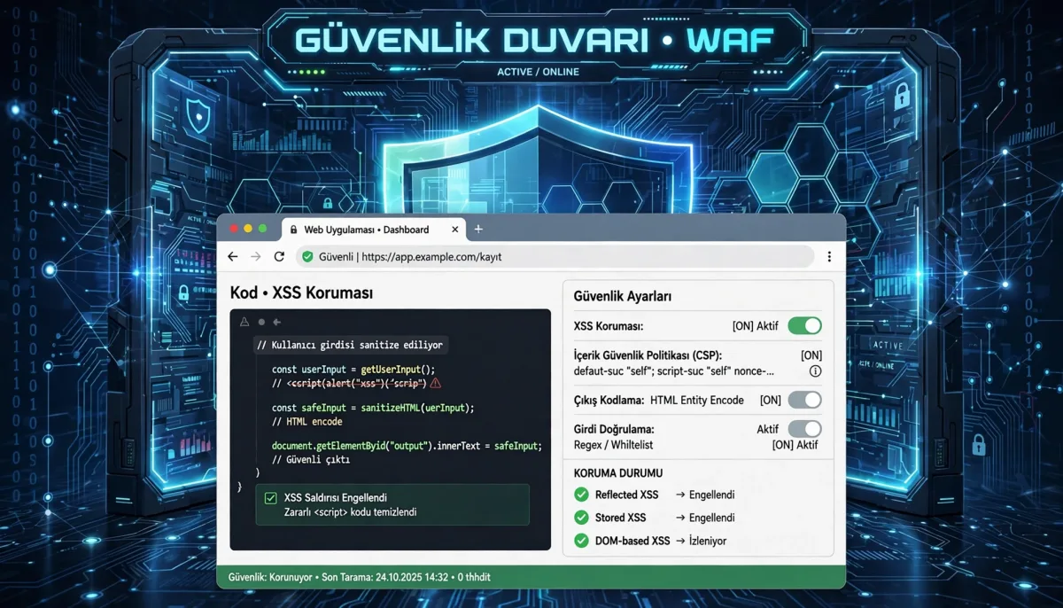 Web Uygulamalarında XSS Koruması İçin İçerik Güvenlik Politikaları